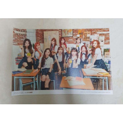 K-POP PRISTIN 2nd Mini Album - [SCHXXL OUT] Book Ver. OFFICIAL POSTER -NEW-